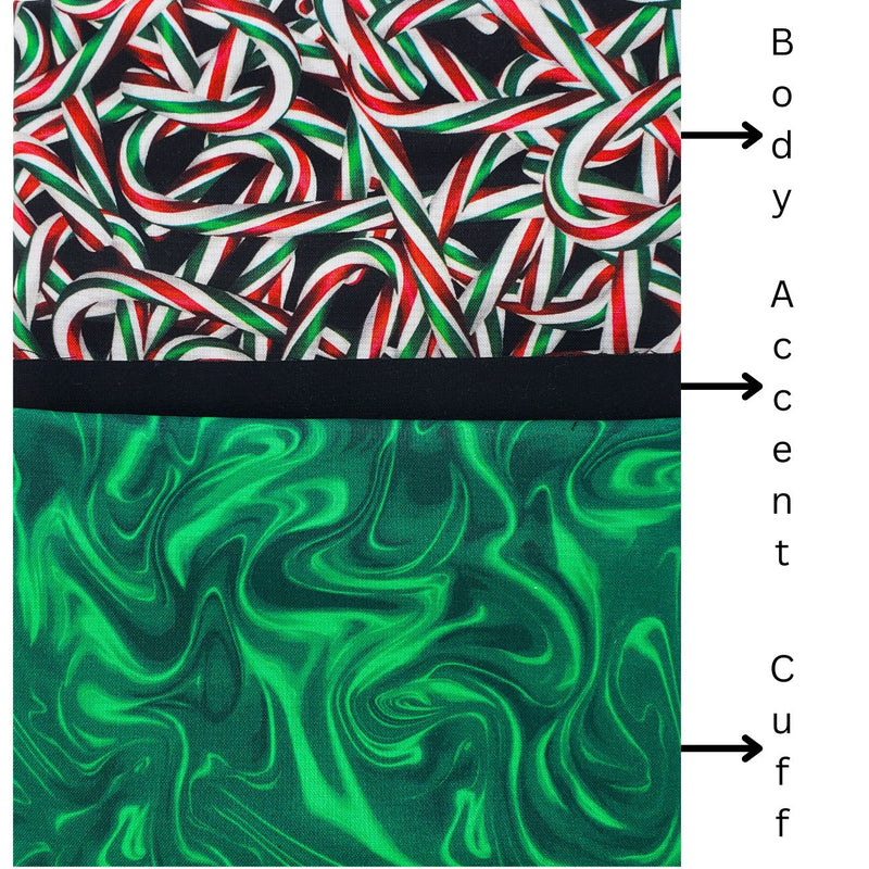 Pillowcase Kit - Sweet Holidays (Printed Cotton)