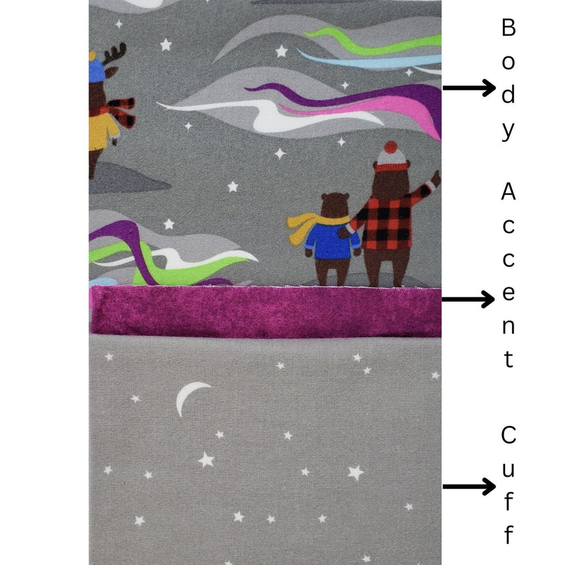 Pillowcase Kit - Under the Stars (Flannel)