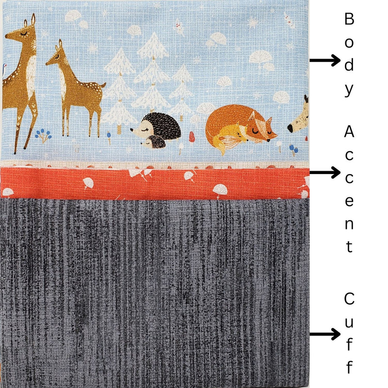 Pillowcase Kit - Winterland (Printed Cotton)