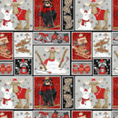 Pine Cone Ridge Lodge 2125-89 Multi Patchwork Blocks by Shelly Comiskey for Henry Glass.