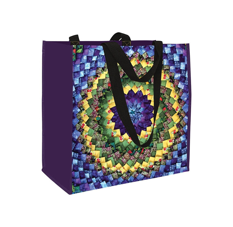 Pinecone Quilt Eco Tote upright