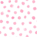Pink Dots Flannel 15463-PINK-DR by 3 Wishes Fabric
