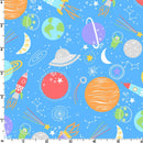 Playtime Flannel MASF10450-B Blue Space by Maywood Studio