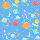 Playtime Flannel MASF10450-B Blue Space by Maywood Studio