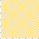 Playtime Flannel MASF10691-S Yellow Bias Gingham by Maywood Studio