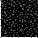 Playtime Flannel MASF10692-J Black Stars by Maywood Studio