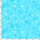 Playtime Flannel MASF10692-Q Aqua Stars by Maywood Studio