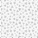 Playtime Flannel MASF10693-K Grey Hearts by Maywood Studio