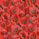 Poppy Meadow DP29088-97 Packed Poppy Charcoal Multi by Northcott Studio for Northcott