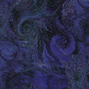 Poured Color 2 13147-55 Whirlwind Royal by Paula Nadelstern for Benartex