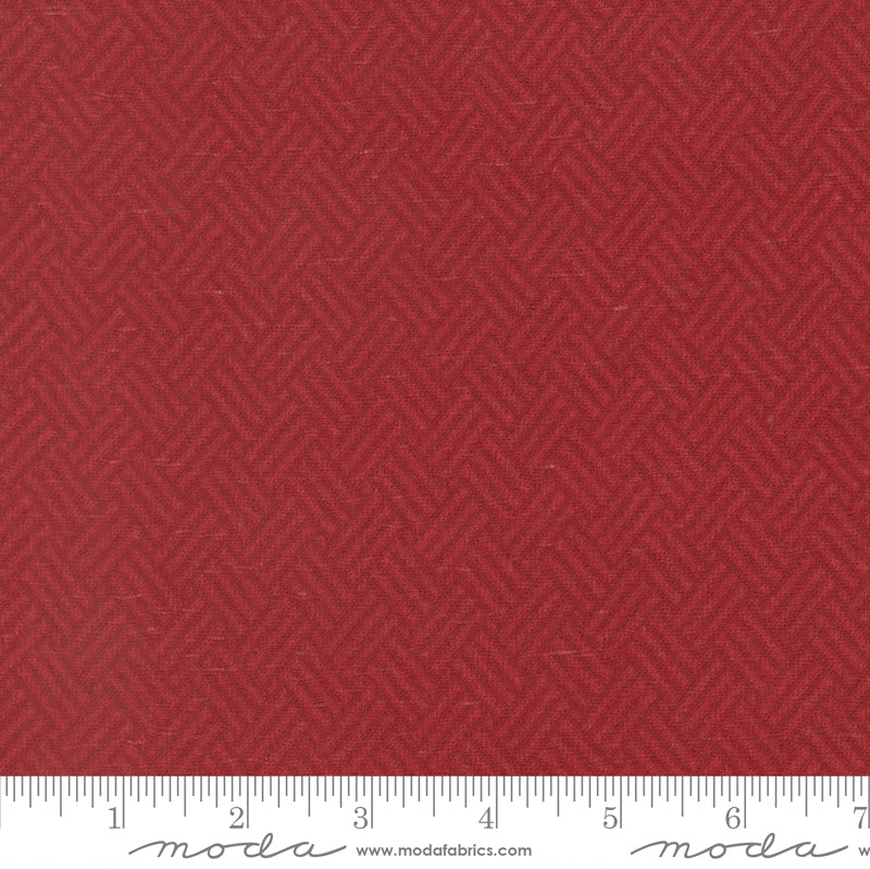 Prairie Gatherings Flannels 108" 108033-20F Brick by Primitive Gatherings for Moda.