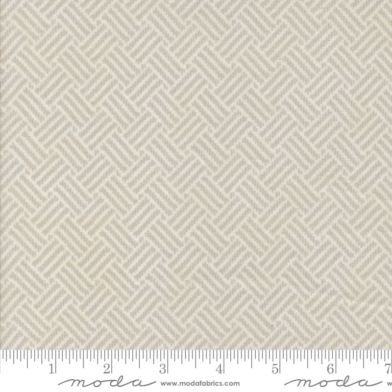 Prairie Gatherings Flannels 49312-11F Porcelain by Primitive Gatherings for Moda.