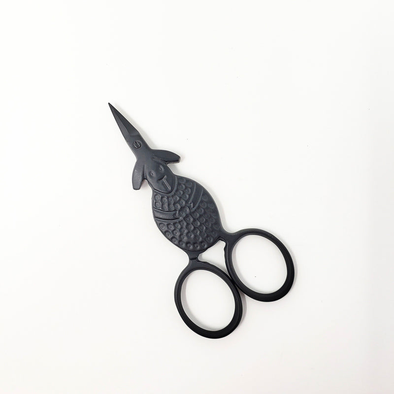 Primitive Sheep Embroidery Scissors - 3.75 Inch by Kelmscott Designs
