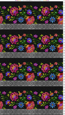 Prism II 20JYQ-2 Black by Jason Yenter for In The Beginning Fabrics