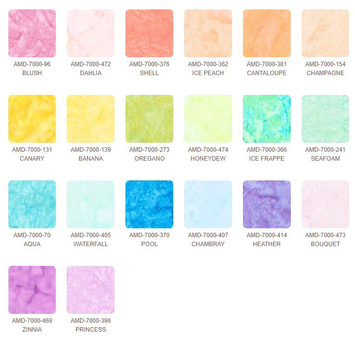 Prisma Dyes Batik - Cotton Candy Roll Up RU-1217-40 by Lunn Studios for Robert Kaufman