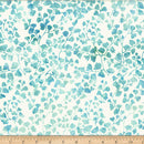 Prismatic Blooms Batik V2551-320 Manatee by Hoffman Fabrics.