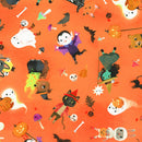 Pumpkin Pals AKFD-22522-148 Pumpkin by Kathyrn Selbert for Robert Kaufman Fabrics