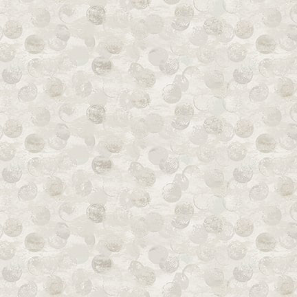 Purely Neutral 3519-90 Grey Dots by Satin Moon Designs for Blank Quilting