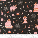 Purrs & Boos 39060-16 Black Cats Cats by Elena Amo for Moda