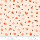 Purrs & Boos 39064-11 Moonbeam Friendly Pumpkin by Elena Amo for Moda