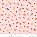 Purrs & Boos 39064-12 Purrfect Pink Friendly Pumpkin by Elena Amo for Moda