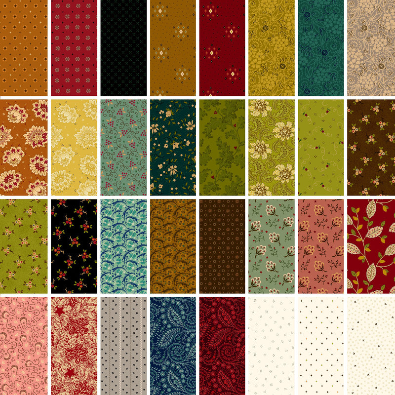 Quiet Grace Fat Quarter Bundle FATQUAR GRACE by Kim Diehl for Henry Glass