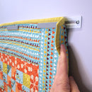 Quik Hang Magnetic Quilt Hanging System by SewTites Close Up Picture ST-QH-4X16