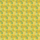 Quilt Retreat DP25155-52 Yellow Roses by Cynthia Frenette for Northcott