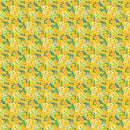 Quilt Retreat DP25155-52 Yellow Roses by Cynthia Frenette for Northcott