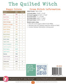 Quilted Witch Cross Stitch