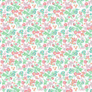 Quilting in Bloom 28834-10 Floral Trail White Multi by Lorelai Kuecker for Northcott
