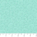 Quilting in Bloom 28840-62 Scroll Blender Lt Turquoise by Lorelai Kuecker for Northcott