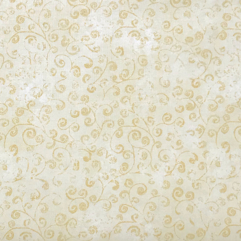 Quilting Temptations 22542-E Vanilla by QT Fabrics