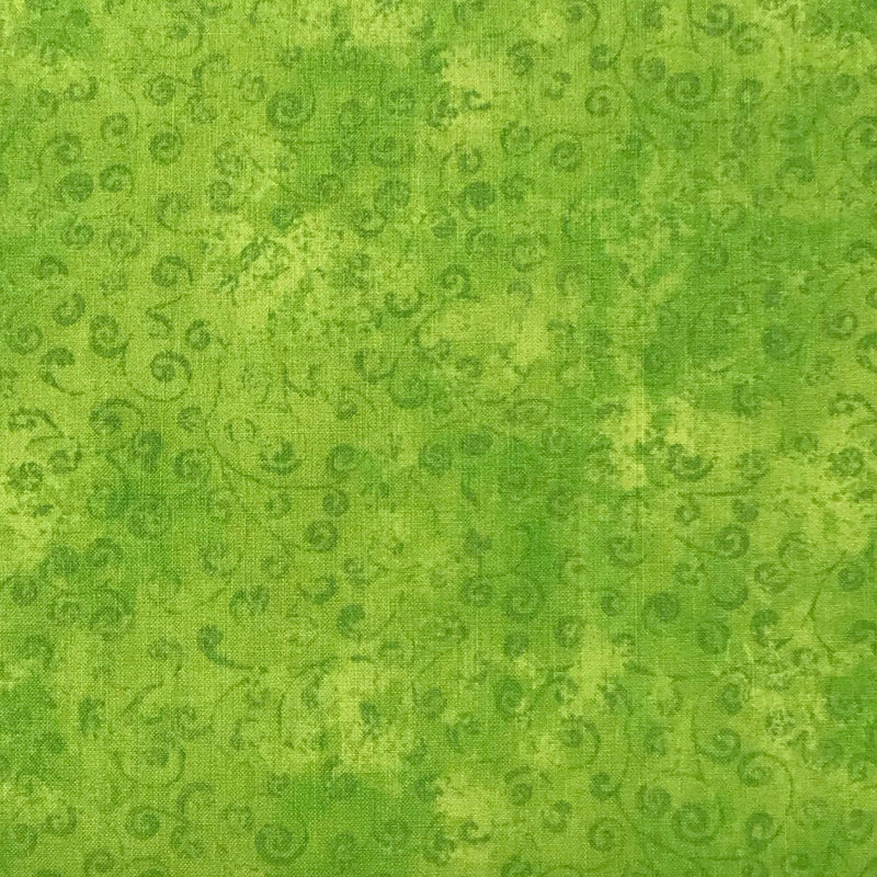 Quilting Temptations 22542-HS Lime by QT Fabrics