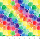 Radiant Rhapsody 10740-10 Diagonal Dots Multi by Patrick Lose for Patrick Lose Fabrics