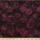 Raspberry Swirl Batik W2611-196 Black Cherry by Hoffman Fabrics