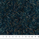 Raven's Call DP28951-99 Branch Texture Black Multi by Deborah Edwards and Melanie Samra for Northcott