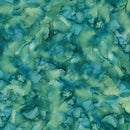 Raven's Call DP28953-68 Teal Texture Dk Teal by Deborah Edwards and Melanie Samra for Northcott