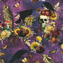 Ravenwood SRKD-23994-460 Midnight Purple by Studio RK for Robert Kaufman Fabrics