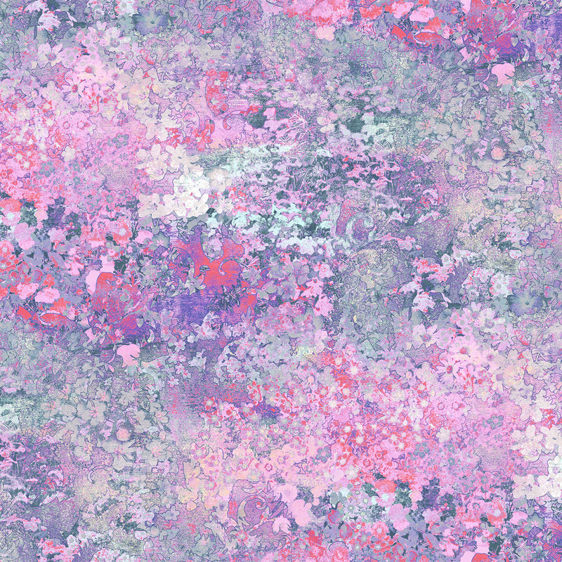 Reverie RJ6032-CO3D Mirage in Bloom Cosmos by RJR Fabrics