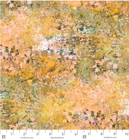 Reverie RJ6032-MA2D Mirage in Bloom Marigold by RJR Fabrics