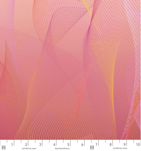 Reverie RJ6034-FL1D Wisp of Light Flamingo by RJR Fabrics