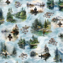 Rise and Cast Y5833-311 Lake by Hoffman Fabrics