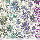 Roar! 108" Cotton Sateen QBTP016.MIST Super Wild Vine by Tula Pink for FreeSpirit