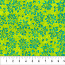 Rock Candy Batik 83114-71 Limelight Edible Floral by Banyan Batiks by Northcott