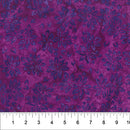 Rock Candy Batik 83114-82 Plum Edible Floral by Banyan Batiks by Northcott
