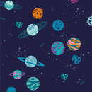 Rocket Science Flannel F-95402a Planetary Parade Fun by AGF Studio for Art Gallery Fabrics