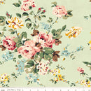 Rose & Violet's Bouquet des Fleurs C17290-MINT Main by Miss Rose Sister Violet for Riley Blake Designs