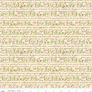 Rose & Violet's Bouquet des Fleurs C17296-PARCHMENT Poeme by Miss Rose Sister Violet for Riley Blake Designs