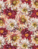 Rosewood Lane 86508-135 Packed Flowers Multi by Lisa Audit for Wilmington Prints.